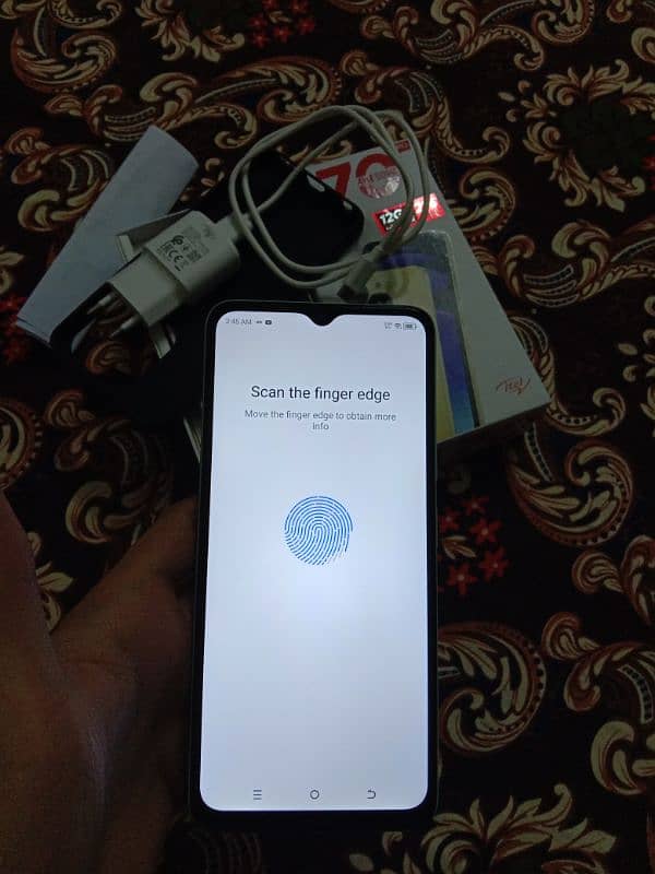 itel a70Pro 12 256 official dual sim condition 10by10 with box charger 4