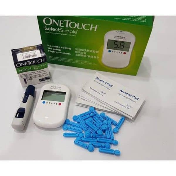 One Touch Select Simple Imported Glucometer 4