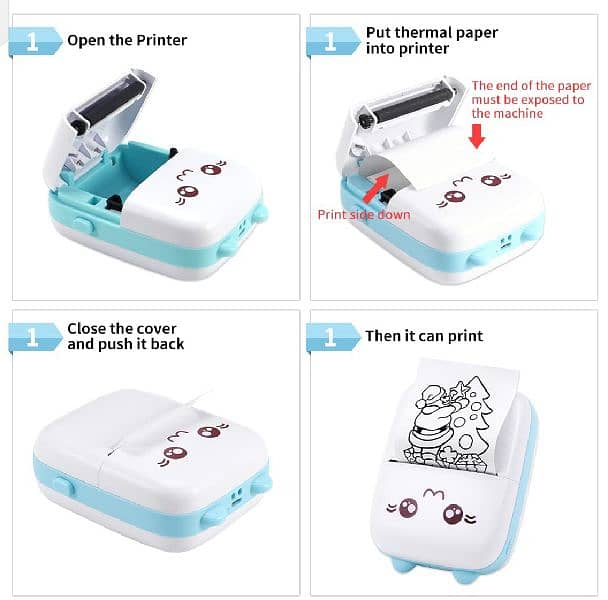 mini printer roll PeriPage 56×30mm Thermal Paper 3-Rolls/Box 5