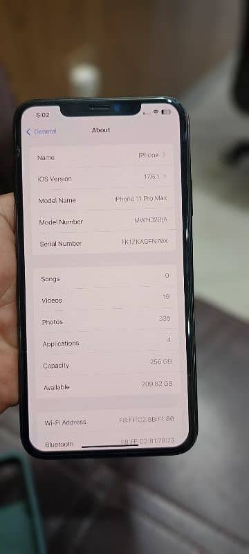 Iphone 11 pro max 256gb 2