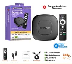 American Android Tv Box ( 8GB ram -128GB mem ) FREE DELIVERY All Pak