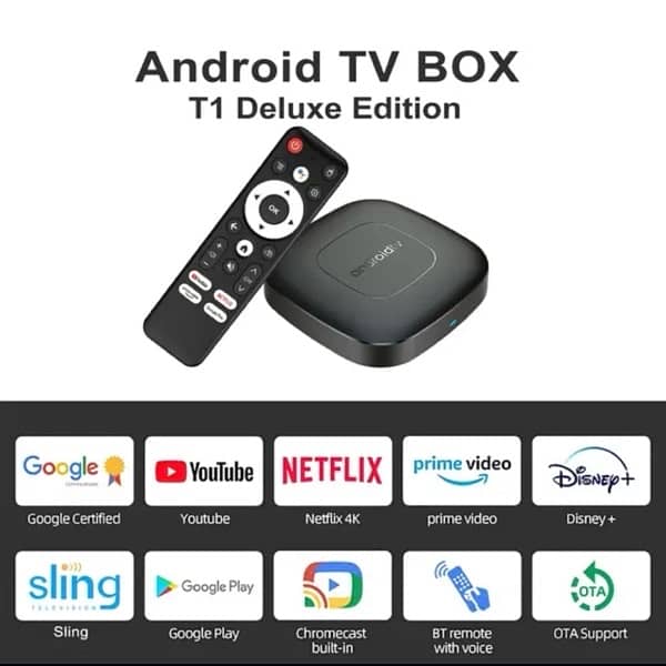 American Android Tv Box ( 8GB ram -128GB mem ) FREE DELIVERY All Pak 4