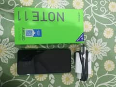 Infinix note 11 w/ box and charger