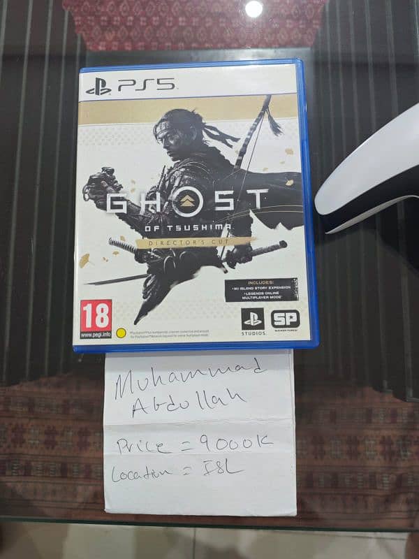 Ghost of Tsushima Director's Cut PS5 10/10 Condition 0