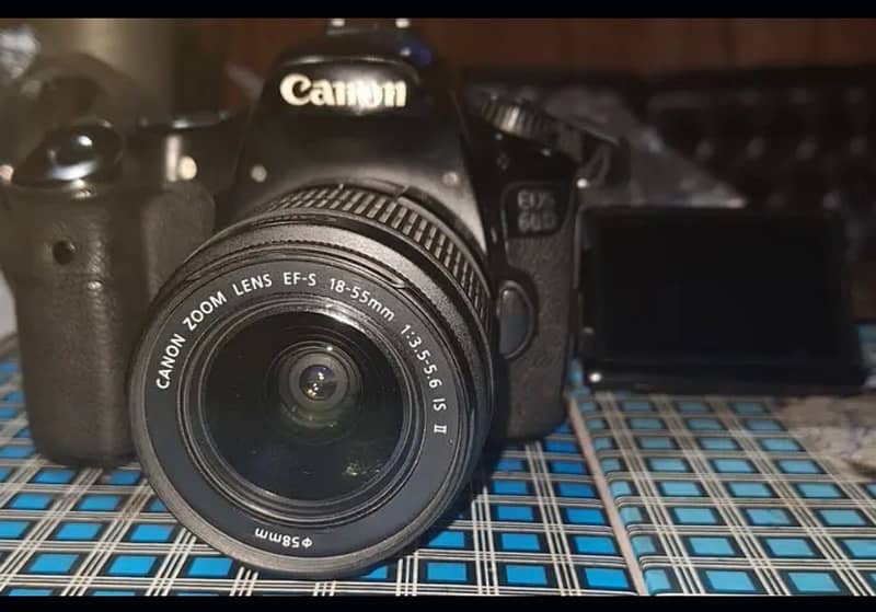 Canon 60D With 18/55 lens 2