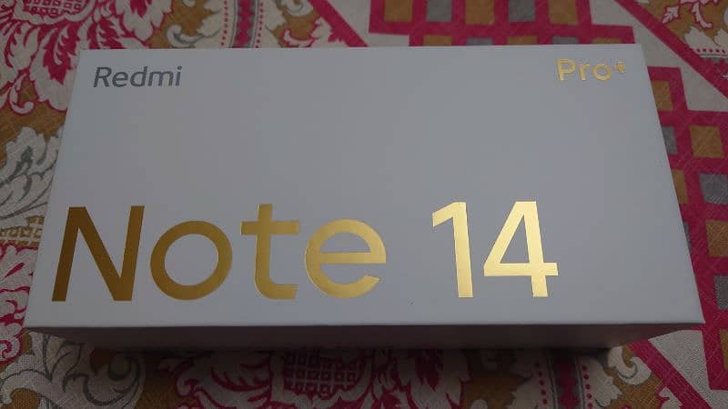 Redmi Note 14 Pro Plus Brand New latest Model 4