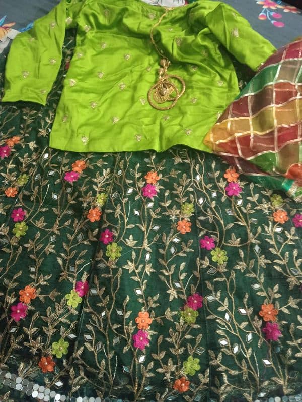 Three Piece Lehanga Kurti 2