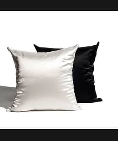 pack of 04 silk pillowcases and cushion covers