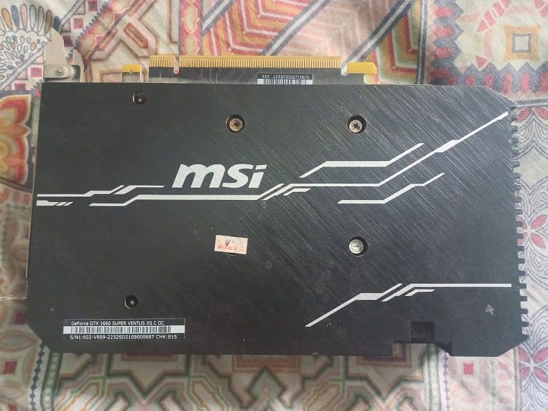 Msi Ventus 1660 Super 3