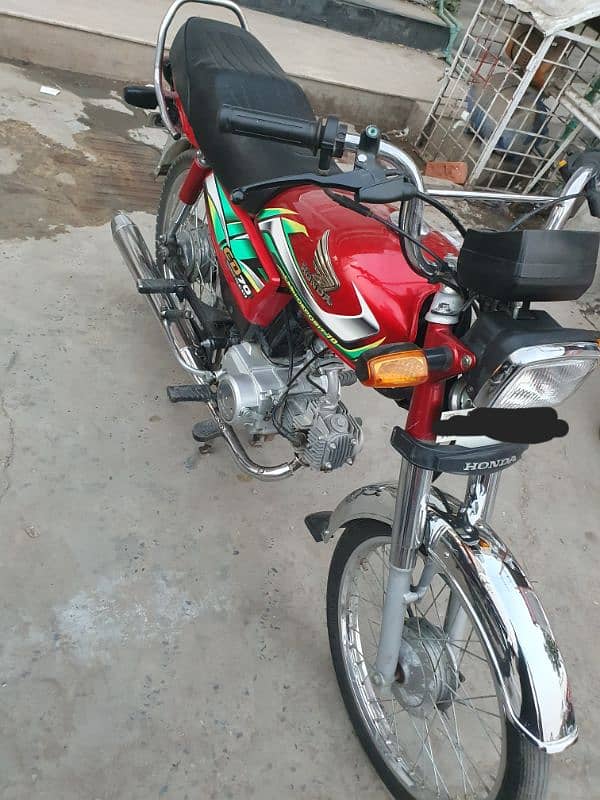 honda cd 70  10/10 condition urgent sale 1