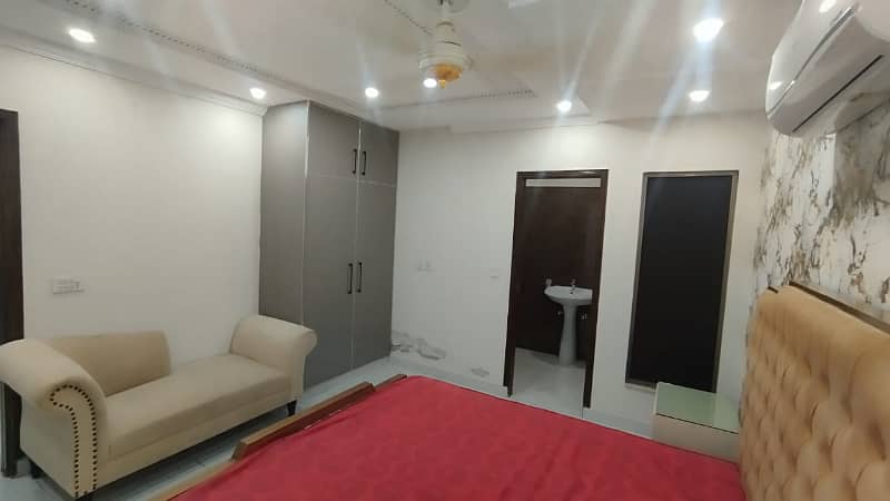 FOR RENT VERY REASONABLE PRICE 2 BED ROOM FULL FURNISHED APARTMENT IN SECTOR C BAHRIA TOWN LAHORE 14