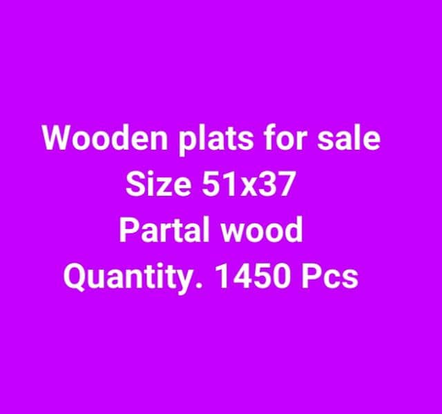 wooden  pallets size 51x37 1