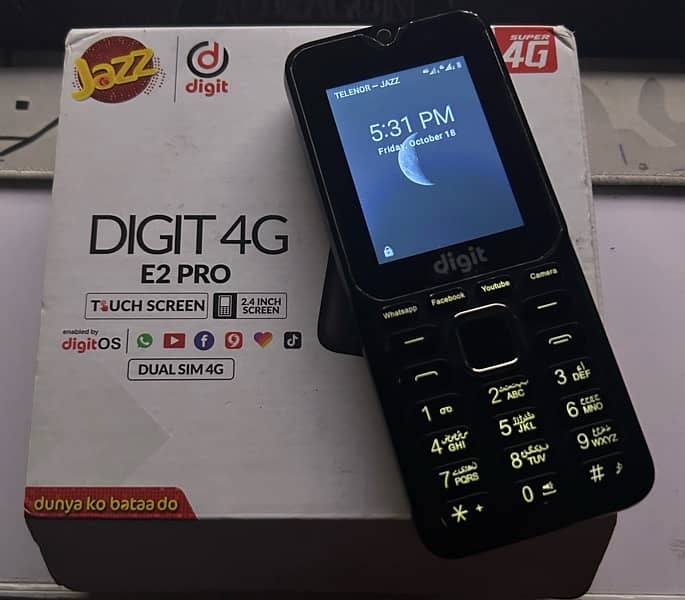 Jazz Digit E2 Pro with Box | Touch and Type 0