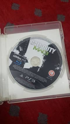 PS3 disc games MW3 blackops 2 and cod ghosts 0