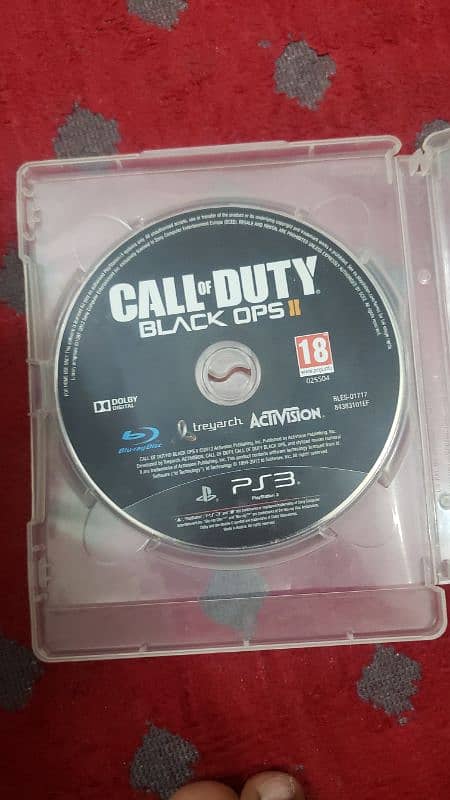 PS3 disc games MW3 blackops 2 and cod ghosts 7