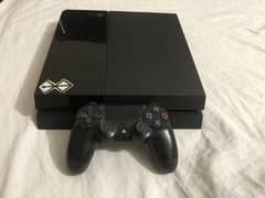 PS4 fat 500 gb with one controller non jailbreak