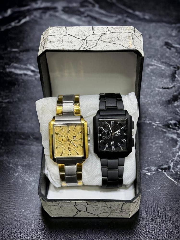 The Ultimate Guide to Diamond Stone Couple Watches, Classic Analogue 9