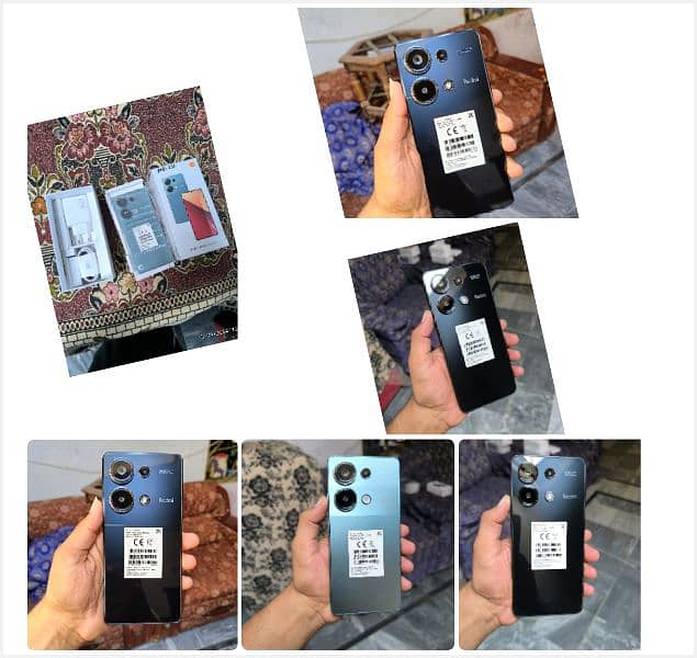 Redmi Note 13 pro 8/256 just box open 13 pro 12/512 use note 13 open 0