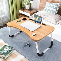 Wooden Laptop Table Stand Multipurpose MDF High Quality Table Desk