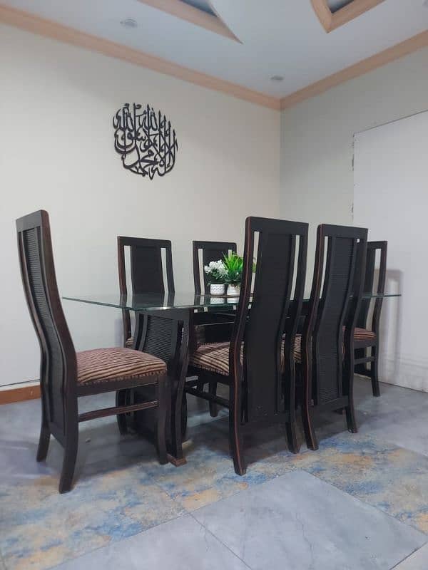 Dining Table with 6 Chairs 5