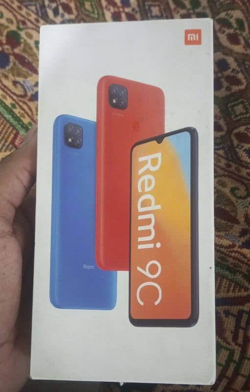 redmi 9c with box 1