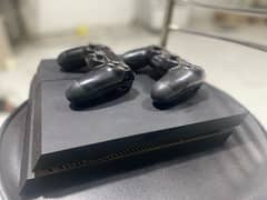 ps4 fat 1 tb jailbreak with two controllers