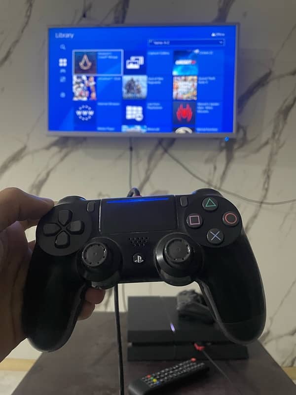 ps4 fat 1 tb jailbreak with two controllers 6