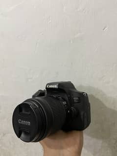 Canon 750d with kit lens stm