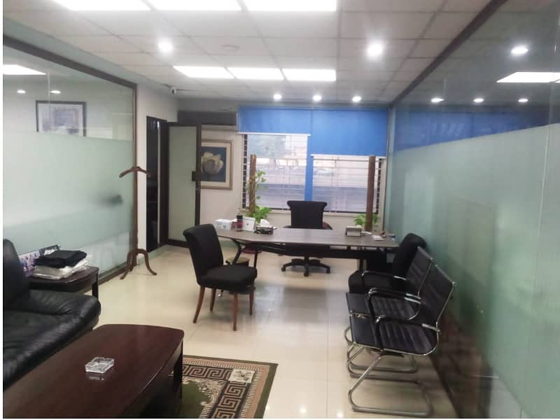 Sami Furnished Area 4000 SqFt Corporate Office Available For Rent On Reasonable Rent Garden Town Lahore 2