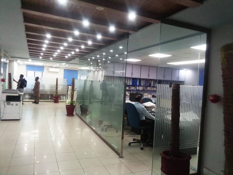 Sami Furnished Area 4000 SqFt Corporate Office Available For Rent On Reasonable Rent Garden Town Lahore 11