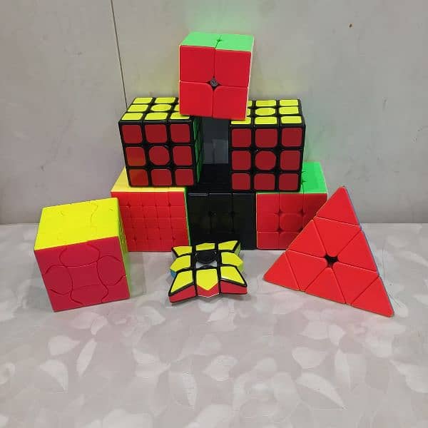 Pack of 9 New Condition Rubik's Cube with Box in Only 2999. 0