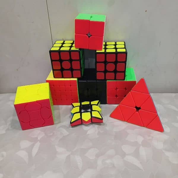 Pack of 9 New Condition Rubik's Cube with Box in Only 2999. 15