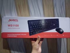 Jedel Wireless Keyboard Mouse Combo Ws1100