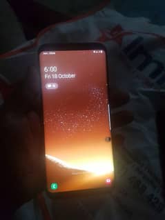 samsung s8 plus 4/64 no fault officil pta