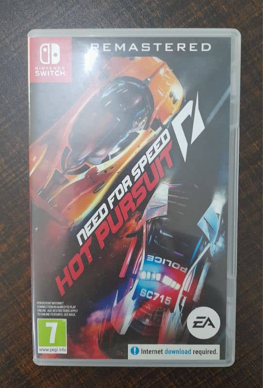 Need for Speed Hot Pursuit Remastered Nintendo Switch Game 0