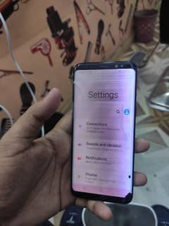 Samsung s8 ono pta panel ma shade h all ok mobile