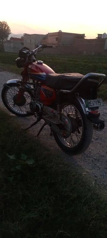 sale honda 125 new condition 2