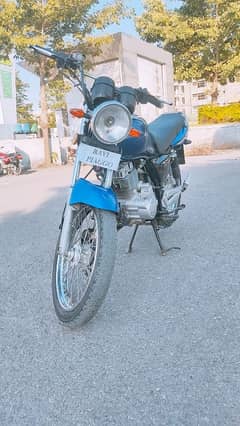 125 Bike self start Islamabad number ( Ravi Piaggo)