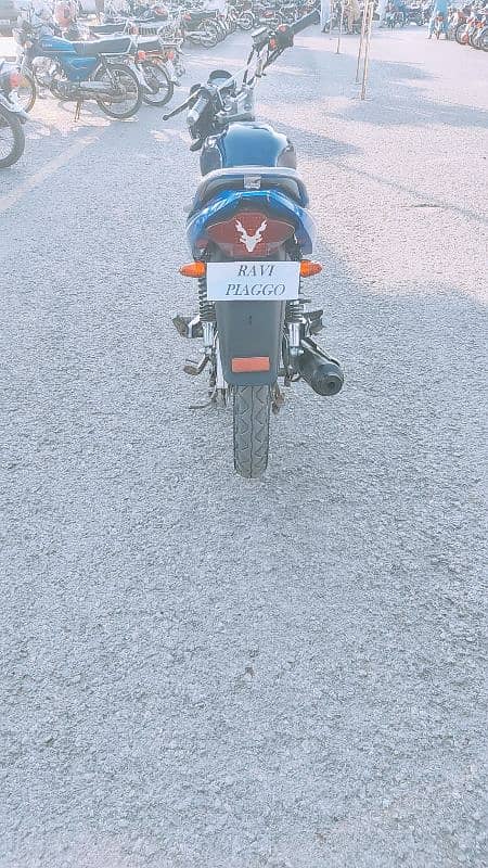 125 Bike self start Islamabad number ( Ravi Piaggo) 8