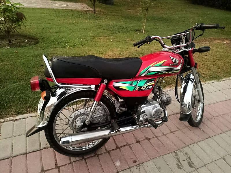 Honda CD 70 model 2023 applied for registration 1