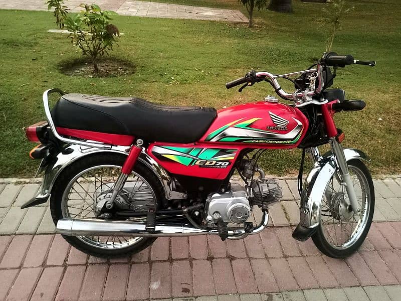 Honda CD 70 model 2023 applied for registration 2