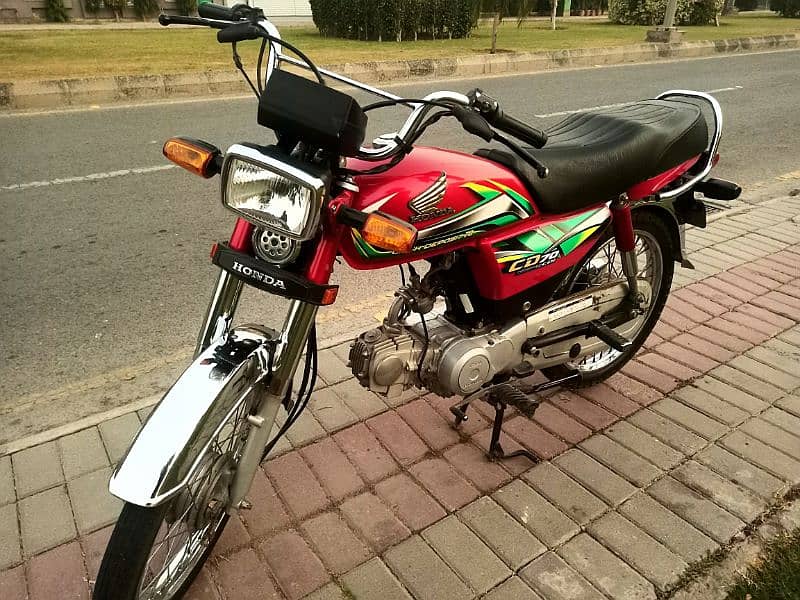 Honda CD 70 model 2023 applied for registration 3