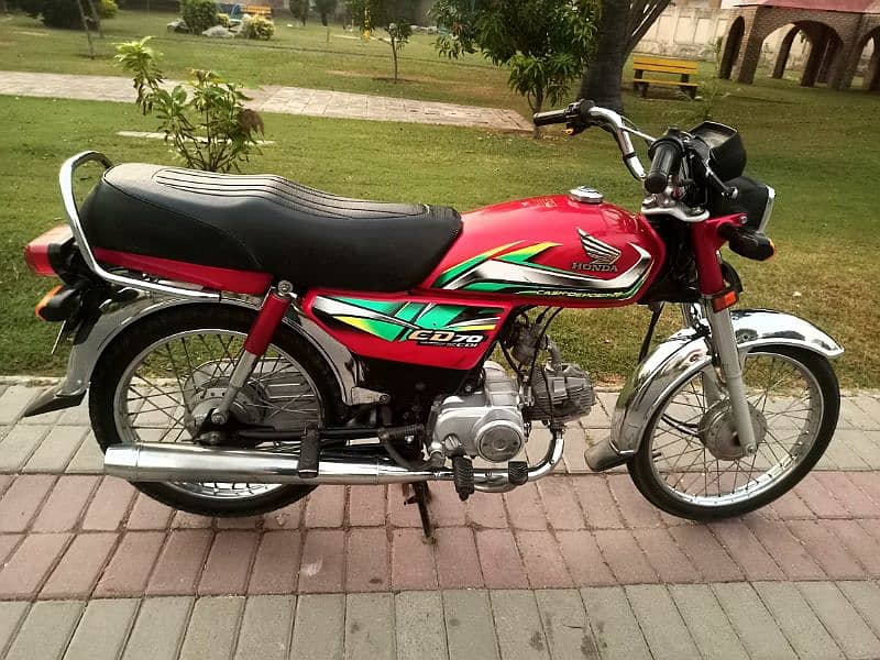 Honda CD 70 model 2023 applied for registration 4