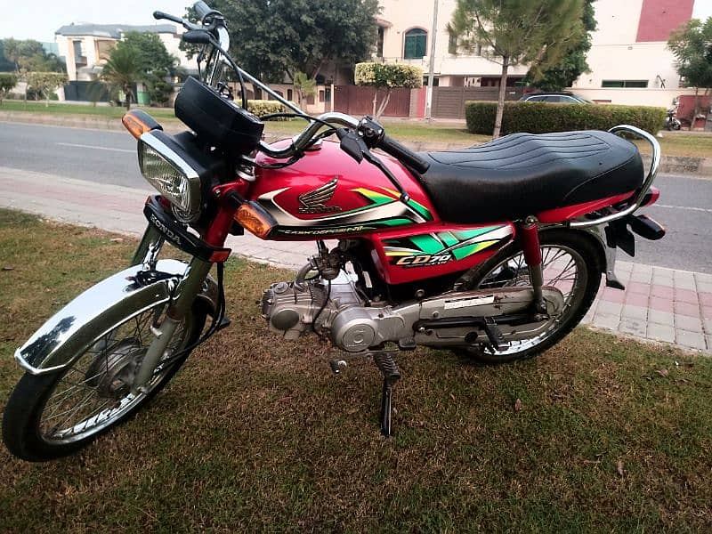 Honda CD 70 model 2023 applied for registration 5