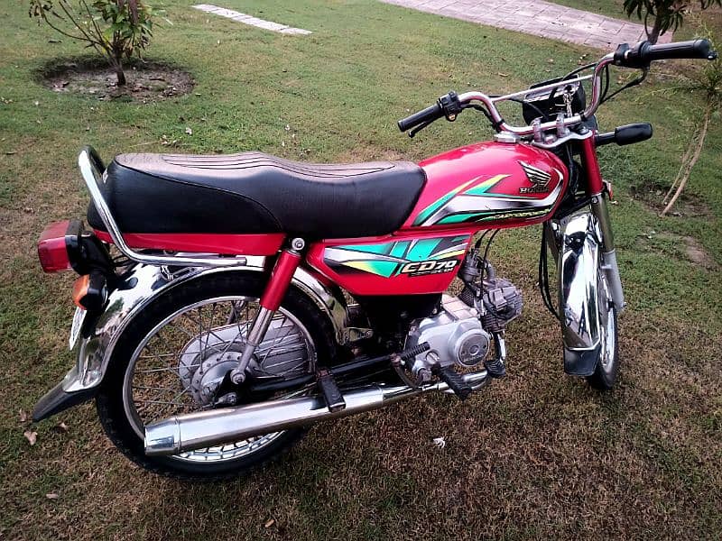 Honda CD 70 model 2023 applied for registration 6