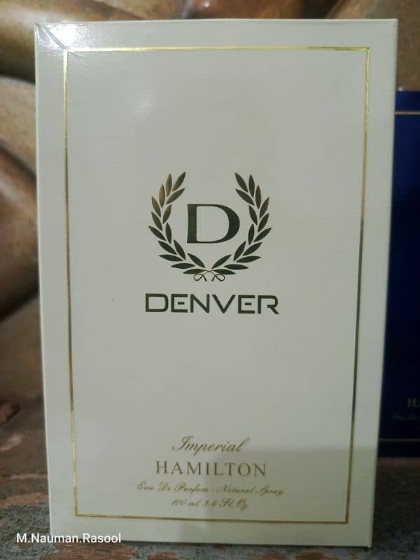 Denver perfume 100ml caliber  and imperial and Pride 4