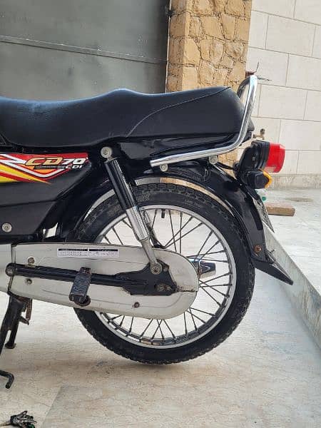 Honda CD 70 2020 total geniune mint condition 4