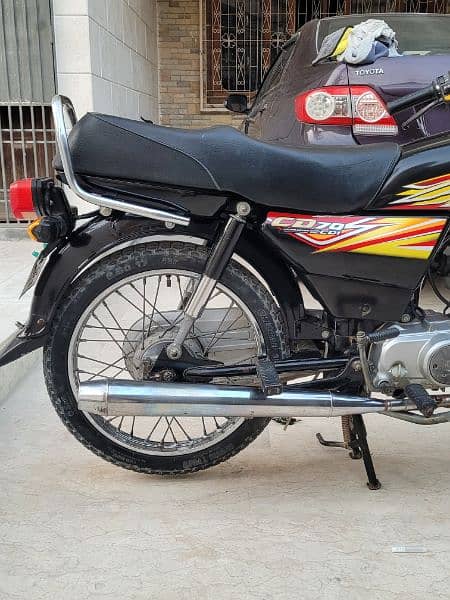 Honda CD 70 2020 total geniune mint condition 5