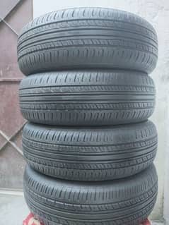 175/65R14 2023 Modal 4 tyres Set In 70% Condition Call 03084131951