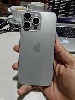 15 Pro max. 256gb. HK model. Natural titanium.